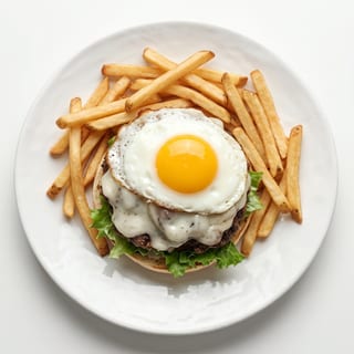 MUSHROOM SWISS BURGER