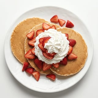STRAWBERRY PANCAKES